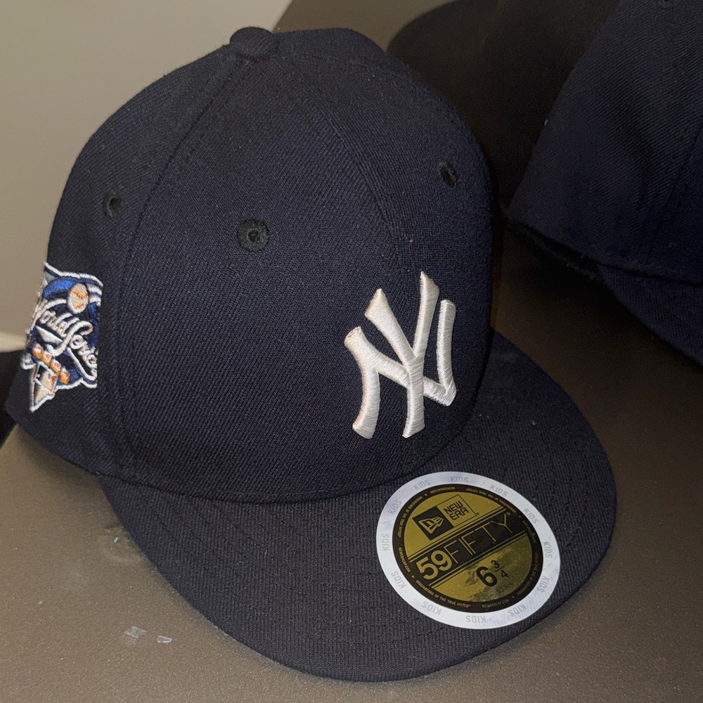 New Era Navy White New York Yankees Fitted Cap